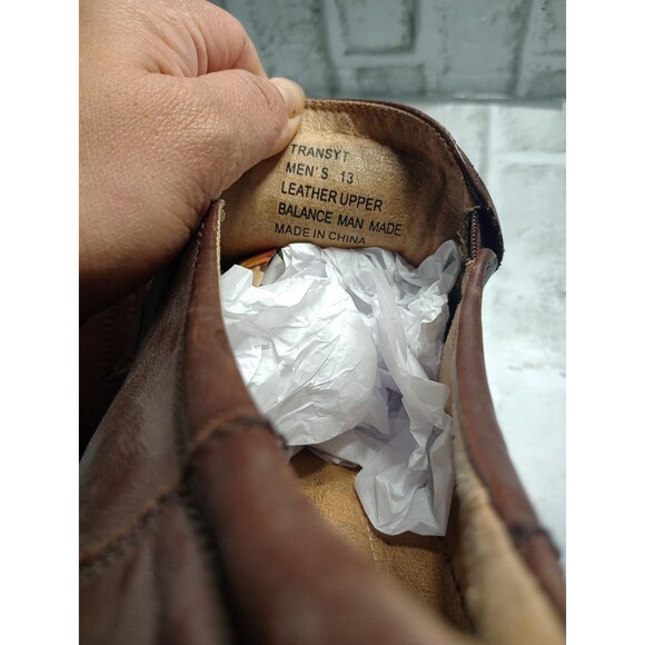 Steven Maddenn Mens dress shoes Brown Cogñac leather Size 13 - Picture 6 of 11